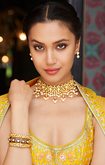 Shameera Earrings | Garvi Necklace | Menaha Bangle | Labuki Bangles
